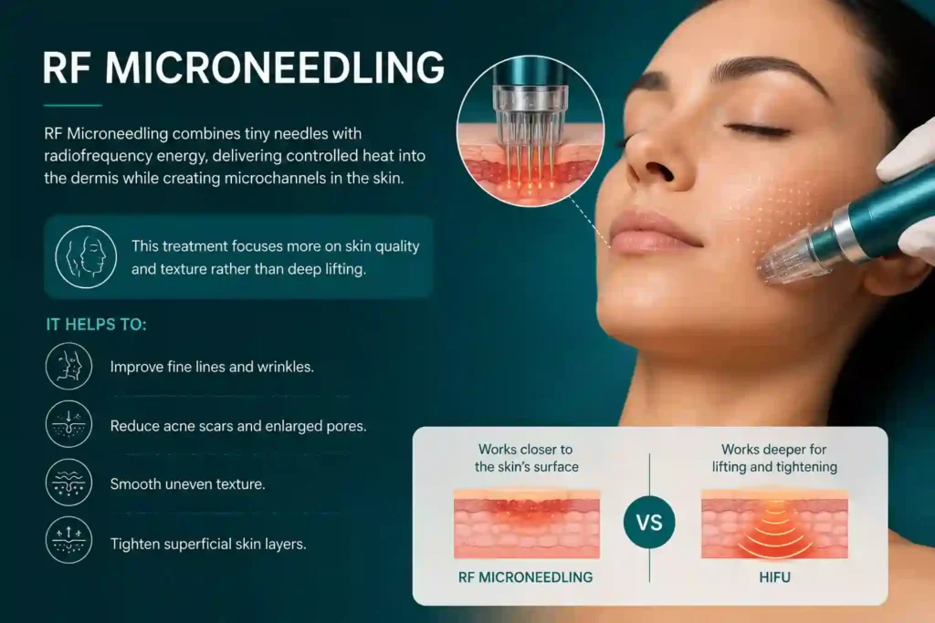 What Does RF Microneedling Do That HIFU Alone Cannot Coventry