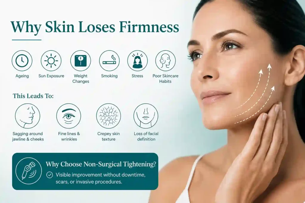 What Makes Skin Lose Firmness and Why Do People Seek Non-Surgical Tightening Coventry?