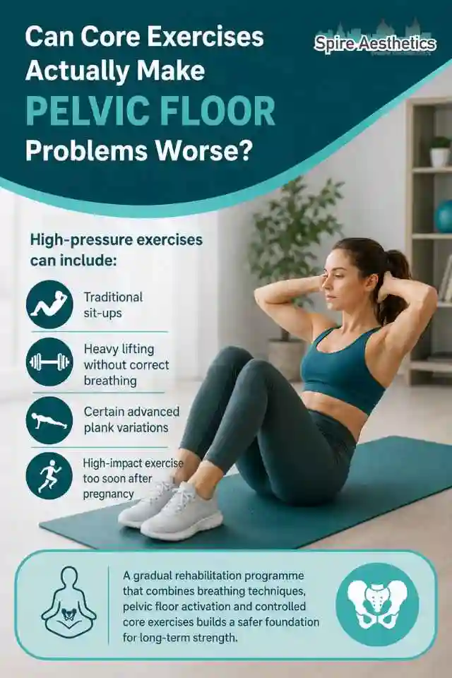 Can Strengthening Your Core Alone Actually Make Pelvic Floor Problems Worse Coventry?